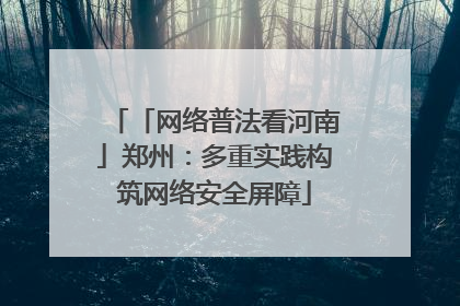 「网络普法看河南」郑州：多重实践构筑网络安全屏障