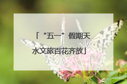 “五一”假期天水文旅百花齐放