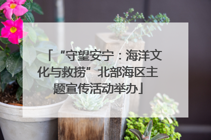 “守望安宁：海洋文化与救捞”北部海区主题宣传活动举办