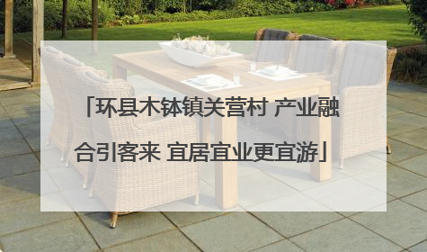 环县木钵镇关营村 产业融合引客来 宜居宜业更宜游