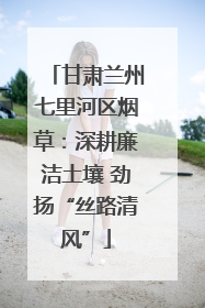 甘肃兰州七里河区烟草：深耕廉洁土壤 劲扬“丝路清风”