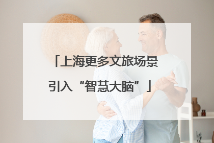 上海更多文旅场景引入“智慧大脑”