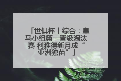 世俱杯丨综合：皇马小组第一晋级淘汰赛 利雅得新月成“亚洲独苗”
