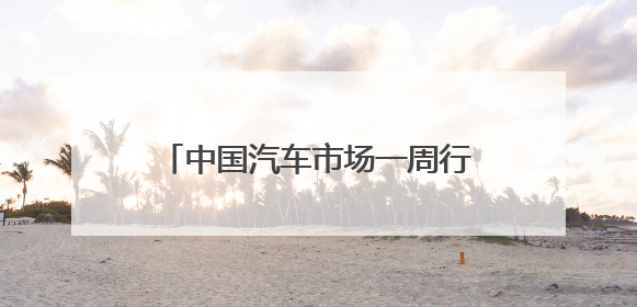 中国汽车市场一周行业信息快报——2025年5月第5期
