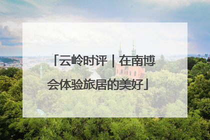 云岭时评｜在南博会体验旅居的美好
