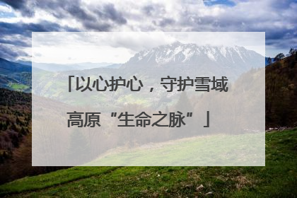 以心护心，守护雪域高原“生命之脉”