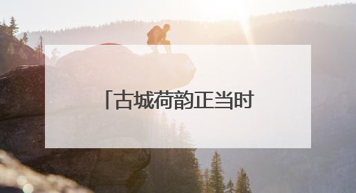 古城荷韵正当时 明月公园邀您共赏“别样红”