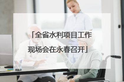 全省水利项目工作现场会在永春召开