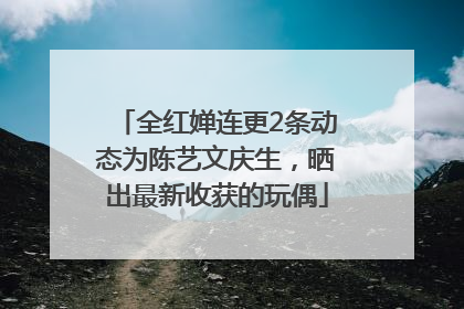全红婵连更2条动态为陈艺文庆生，晒出最新收获的玩偶