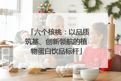 六个核桃：以品质筑基、创新领航的植物蛋白饮品标杆