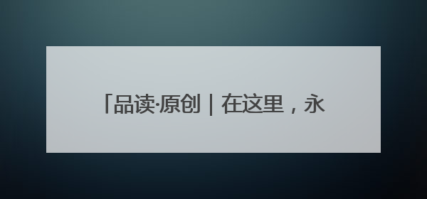 品读·原创｜在这里，永远想不出会遇到什么动物