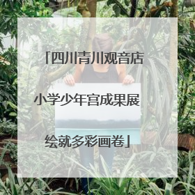 四川青川观音店小学少年宫成果展绘就多彩画卷