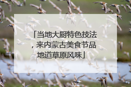当地大厨特色技法，来内蒙古美食节品地道草原风味