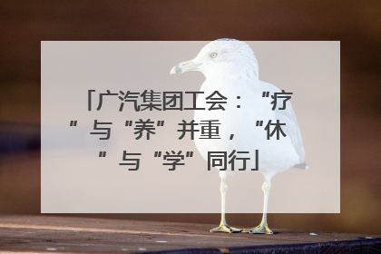 广汽集团工会：“疗”与“养”并重，“休”与“学”同行