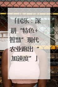 民乐：深耕“特色+智慧”现代农业跑出“加速度”