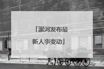漯河发布最新人事变动