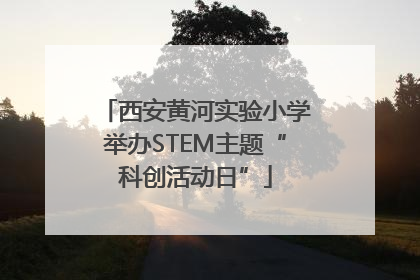 西安黄河实验小学举办STEM主题“科创活动日”