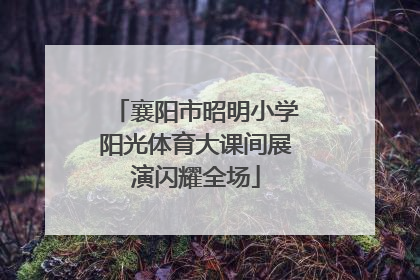 襄阳市昭明小学阳光体育大课间展演闪耀全场