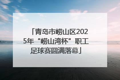 青岛市崂山区2025年“崂山湾杯”职工足球赛圆满落幕