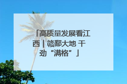 高质量发展看江西｜赣鄱大地 干劲“满格”