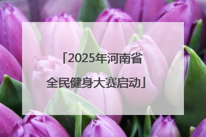 2025年河南省全民健身大赛启动